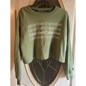 Calvin Klein short sweatshirt size Large